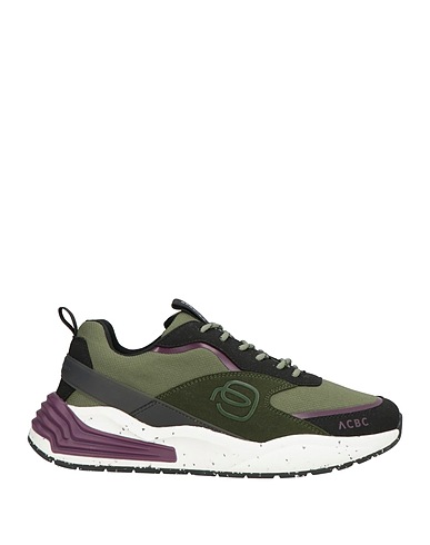 PIQUADRO Sneakers X ACBC Military green Textile fibers