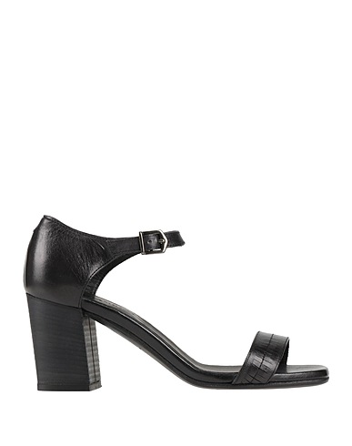 PANTANETTI Sandals Black Leather