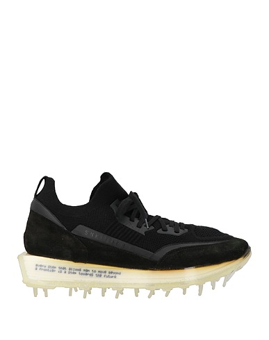 RBRSL RUBBER SOUL Sneakers Noir Cuir, Fibres textiles
