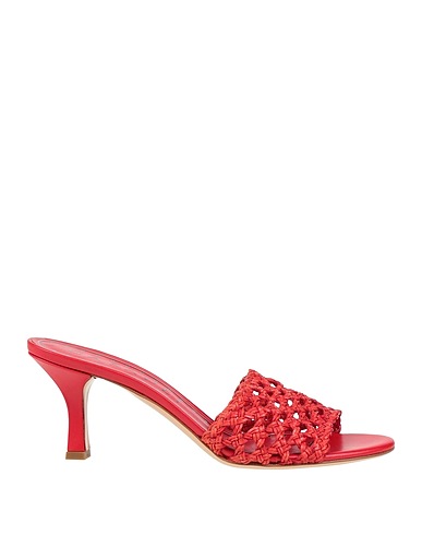 CASADEI Sandals Red Leather