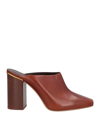 CHLOÉ Mules y zuecos Cuero Cuero
