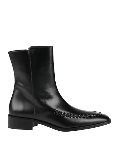 HEREU Stiefelette Schwarz Leder