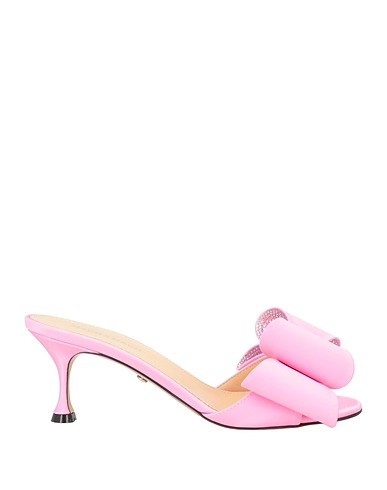 MACH & MACH Sandals Pink 100% Silk