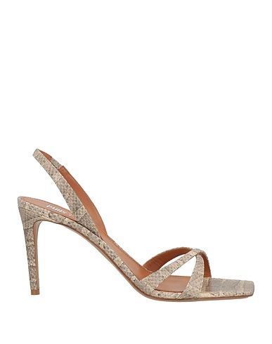 PARIS TEXAS Sandals Beige Leather