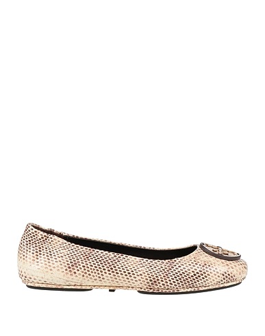 TORY BURCH Ballet flats Cream 100% Goat skin