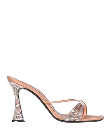 D'ACCORI Sandals Sand 67% Viscose, 33% Textile fibres