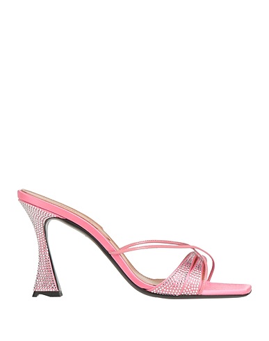 D'ACCORI Sandals Pink Textile fibres