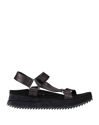 GARCIA Sandals Black Textile fibers
