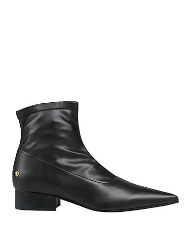 ANINE BING Ankle boot Black Textile fibers