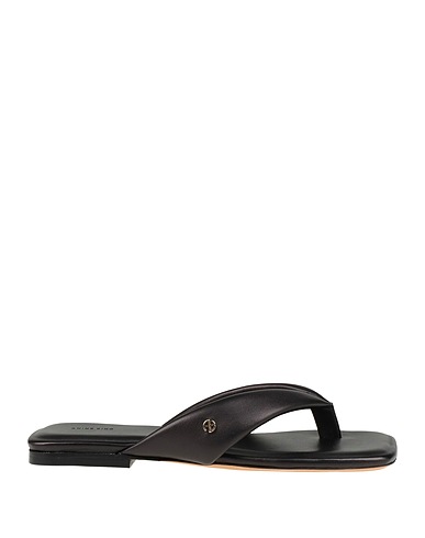 ANINE BING Flip flops Black Leather