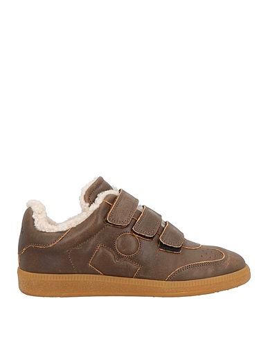 ISABEL MARANT Sneakers Brown Calfskin