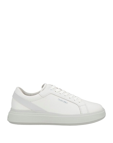 CALVIN KLEIN Sneakers White Leather