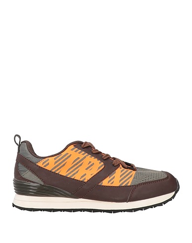 STRD by VOLTA FOOTWEAR Sneakers Chocolate brown Textile fibres, Leather