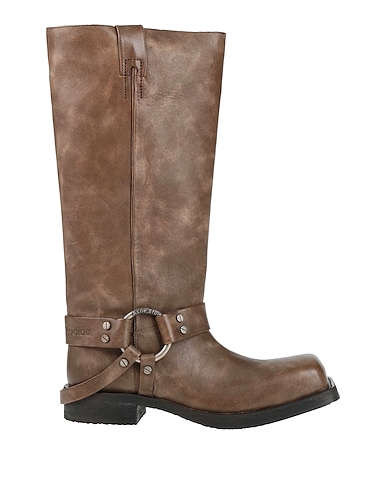 ACNE STUDIOS Boots Khaki Leather