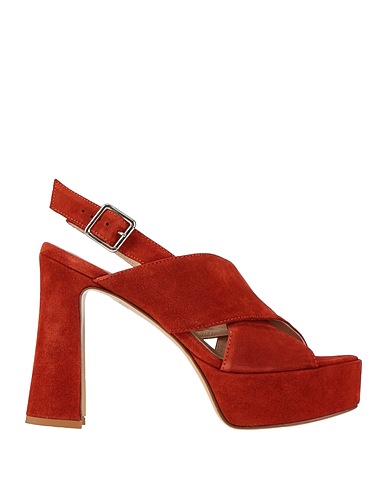 ANNA F. Sandals RUGGINE Leather