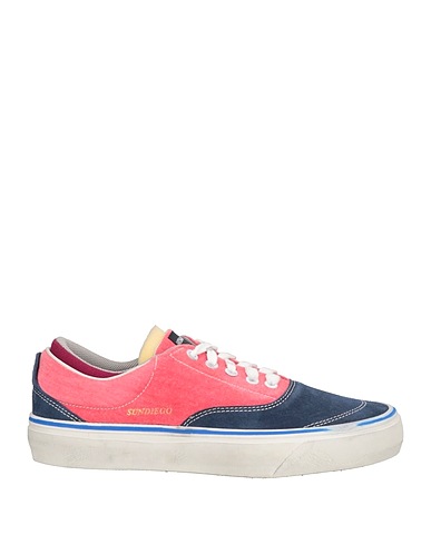 HIDNANDER Sneakers BLU NOTTE Leather, Textile fibers