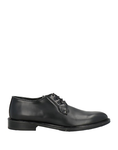 JP/DAVID Stringate Nero Pelle