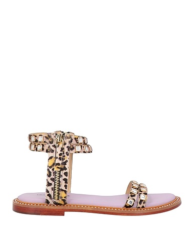 EMANUÉLLE VEE Sandales Mauve Cuir
