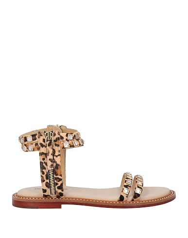 EMANUÉLLE VEE Sandals Beige Leather