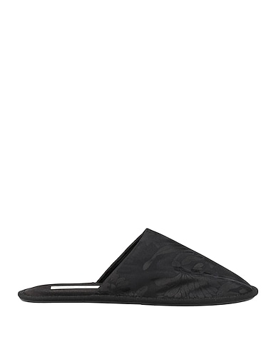 THE ROW Mules und Clogs Schwarz Gewebefasern
