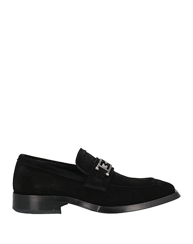 MICH SIMON Loafers Black Leather