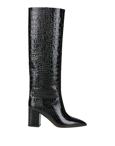 PARIS TEXAS Stiefel Schwarz Leder
