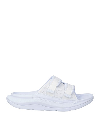 HOKA Sandals Lilac Textile fibers, Rubber