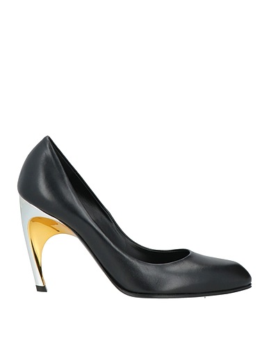 MCQUEEN Court Black Leather