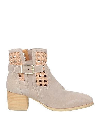 CAFèNOIR Ankle boot Taupe Leather