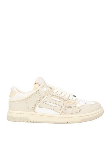 AMIRI Sneakers Beige Pelle, Fibre tessili