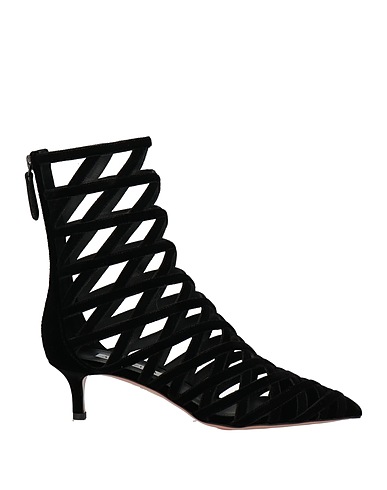 AQUAZZURA Stivaletti Nero Fibre tessili