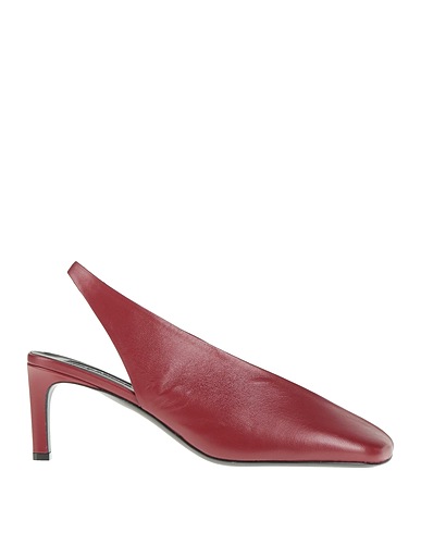 JIL SANDER Pump Burgundy Leather