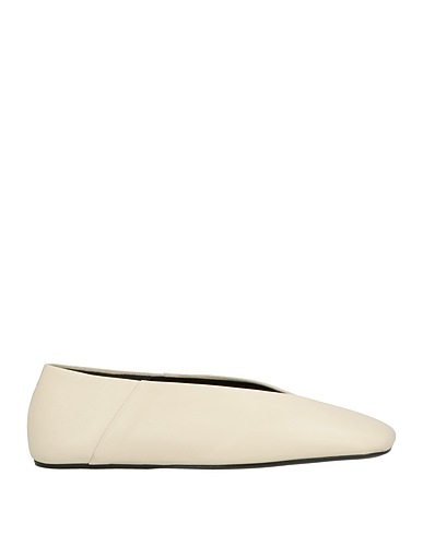 JIL SANDER Ballet flats Beige Leather