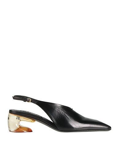 JIL SANDER Pump Black Leather