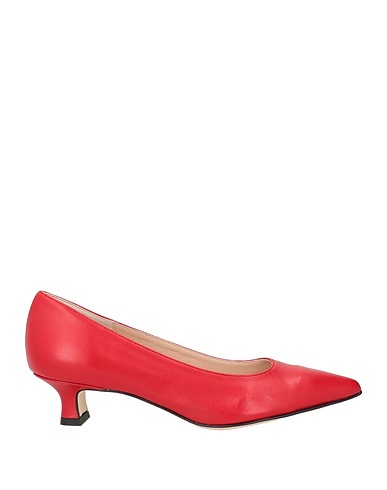 STATUS Pumps Rot Leder
