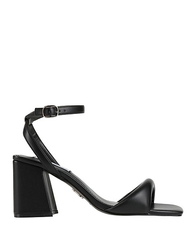 STEVE MADDEN Sandals Black Textile fibers