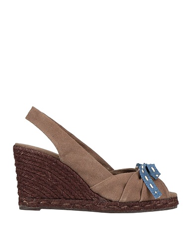 CASTAÑER Espadrilles Khaki Textile fibers