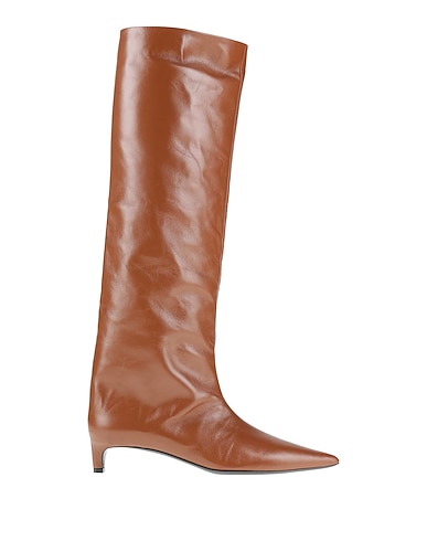 JIL SANDER Boots CAMMELLO Leather