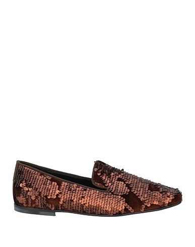 BALLERINA Mocassino Marrone Fibre tessili