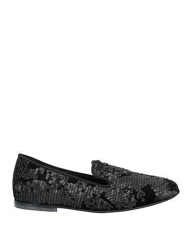 BALLERINA Mocassino Nero Fibre tessili