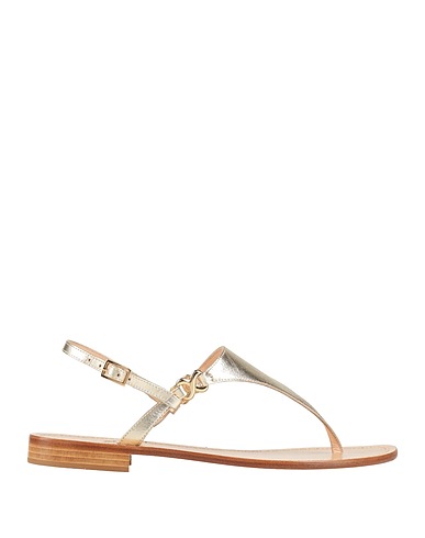 PAOLO FERRARA Flip flops Leather