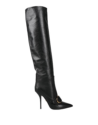 DOLCE&GABBANA Boots Black Leather