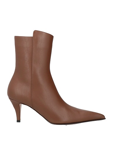 MCQUEEN Ankle boot Brown Leather