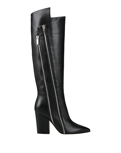 SERGIO ROSSI Boots Black Leather