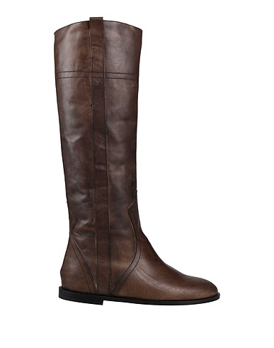 BOEMOS Boots Dark brown Leather