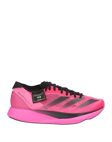 Y-3 Sneakers ADIDAS BY YOHJI YAMAMOTO Magenta Textile fibers