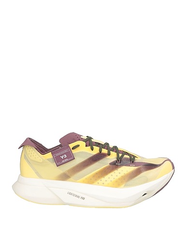 Y-3 Sneakers ADIDAS BY YOHJI YAMAMOTO Yellow Textile fibers