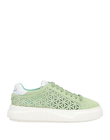 VOILE BLANCHE Sneakers VERDE CHIARO Leather