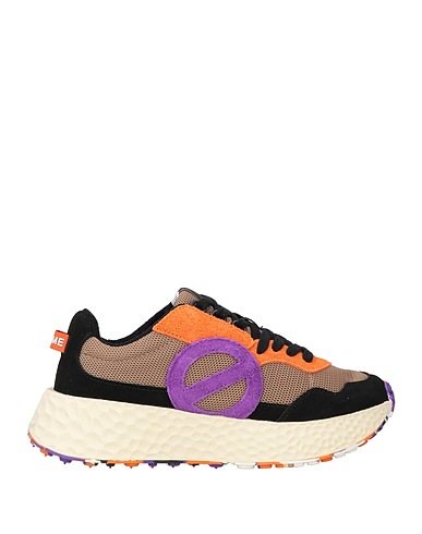 NØ NAME Sneakers Black Leather, Textile fibres