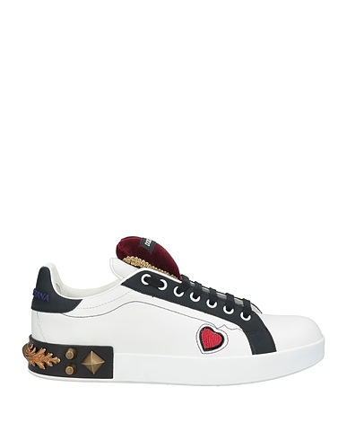 DOLCE&GABBANA Sneakers White Leather